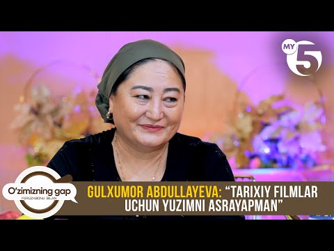 Gulxumor Abdullayeva: “Tarixiy filmlar uchun yuzimni asrayapman” | O'ZIMIZNING GAP