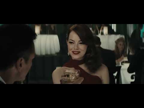 Gangster Squad official trailer still: neon-lit LA street with squad members advancing