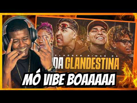 Jhony REACT - MELHORES RIMAS BDA CLANDESTINA 🔥🎶!