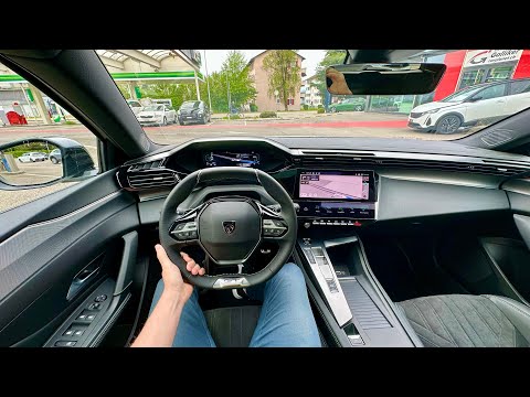 New Peugeot 308 SW GT 2023 Test Drive POV