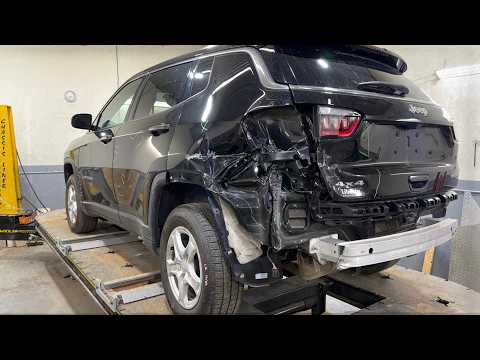 Jeep Quarter Panel Replacement | Salvage Rebuild from Auction