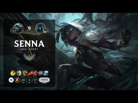 Senna ADC vs Kalista - KR Challenger Patch 12.16