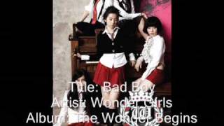 Wonder Girls-Bad Boy