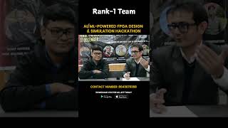 Interview with Rickarya Das, IIT Kharagpur | Rank-1 | AI-Powered FPGA Design & Simulation Hackathon