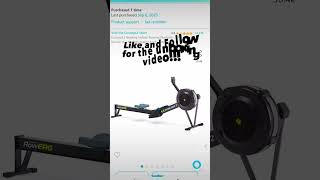 Concept2 RowErg #fitness