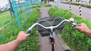 RIDE THE BIKE IN THE JAPANESE VILLAGE #bike #bikevlog