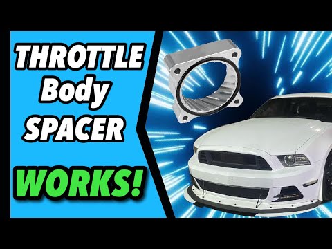 Throttle Body Spacer INSTALL (2014 Mustang)