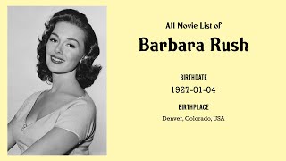 Barbara Rush Movies list Barbara Rush| Filmography of Barbara Rush