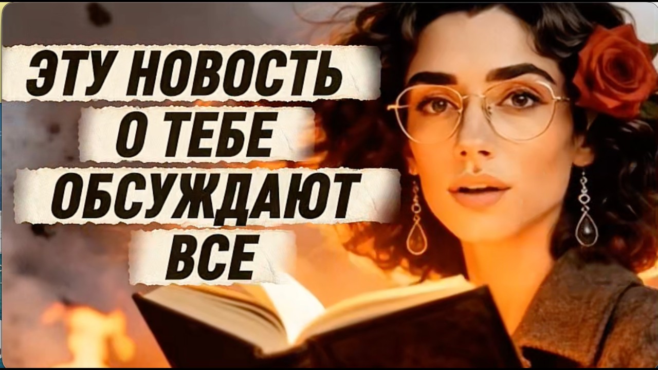 ‼️🔥Таро новость❗️Тебе  нужно знать какая новость о тебе стала горячим ра?