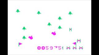 EZ Ski for the TRS-80 CoCo