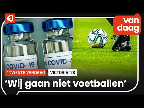 Voetbalclub victoria ’28 maakt statement tegen coronamaatregelen