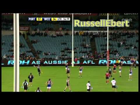 R20 2010 - Port Adelaide vs West Coast Highlights