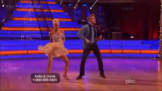 Kellie Pickler and Derek Hough dancing Jive, Dancing with the Stars, Season 16, Week 3 - Prom Night