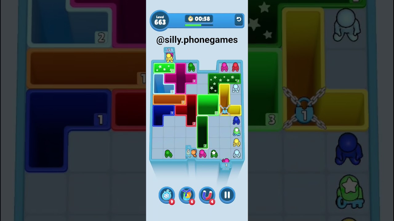 Drop Away Level 663 Walkthrough Solution