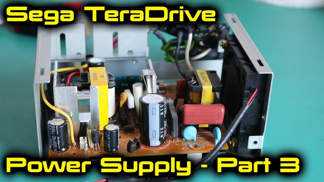 Sega TeraDrive Model 3 - Faulty Power Supply (Part 3)