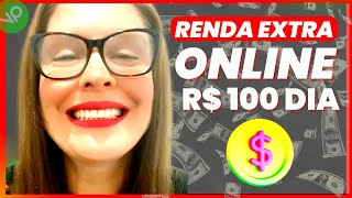 R$ 100 POR DIA! SITE PARA GANHAR DINHEIRO EM CASA SENDO INICIANTE!! [RENDA EXTRA ONLINE]