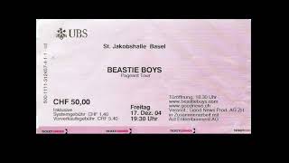 Beastie Boys - It Takes Time To Build ( 12/17/2004 Basel, Switzerland )
