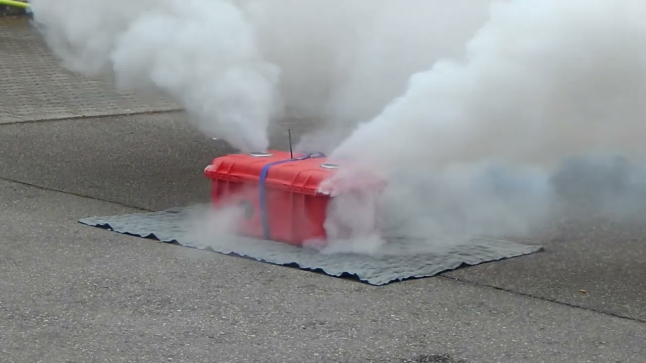 BSK-1 Lithium-Ion Battery Fire Test
