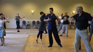 Tango Class with Miriam Larici & Leonardo Barrionuevo: Colgadas for social dancing.