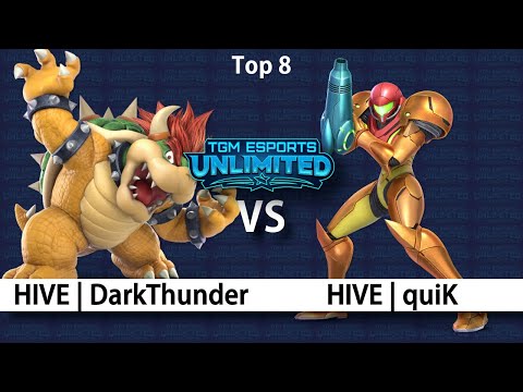 TGM eSports Unlimited - Winners Final - HIVE | DarkThunder (Bowser) vs.  HIVE | quiK (Samus)