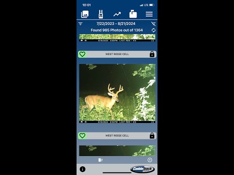 Cuddeback App Walkthrough