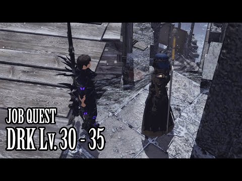 FFXIV DRK Job Story Lv 30-35 All Cutscenes and Texts