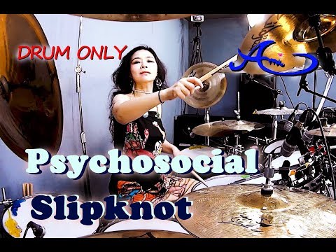 Slipknot - Psychosocial Drum Only (cover by Ami Kim) {#42-2} Video