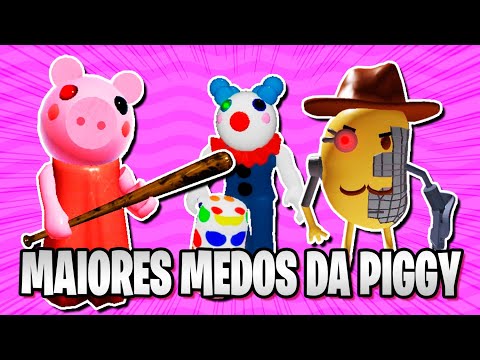 OS MAIORES MEDOS DA PIGGY E SUA TURMA - Mongo e Drongo em Piggy no Roblox capítulo 5 Desenho animado