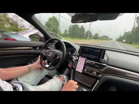 Hondata tuned 18 Accord 2.0T(est 320HP) vs 11 Audi S4(tuned est 390HP)
