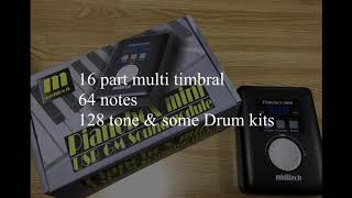 Video thumbnail for MIDITech Pianobox mini (demo / No Talking) by hajime sato