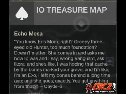 Destiny 2 Cayde-6 Io Cache You know Eris Morn, right?  Gameplay Walkthrough