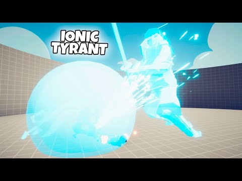 IONIC TYRANT 1 vs 1 UNITS | TABS Totally Accurate Battle Simulator