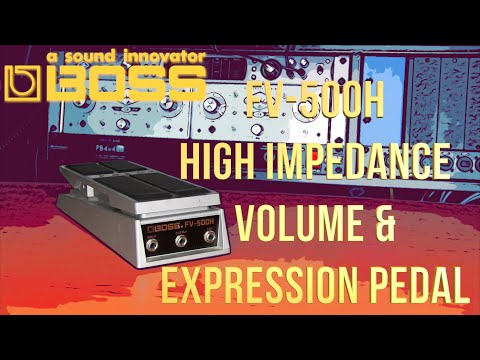 BOSS FV-500H High Impedance Volume & Expression Pedal