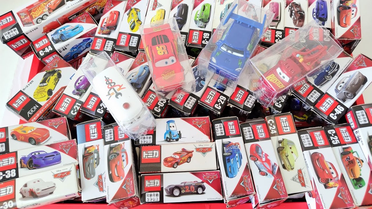 カーズトミカ『緊急車両&建設車両』Vol.342 ミニカ一を箱に並べる☆ Tomica Construction & Emergency Vehicles opening #トミカ #ミニカー