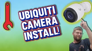 Putting up a Ubiquiti camera