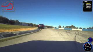 preview picture of video 'Subaru BRZ @ Sebring 12/13/14 by Chin Motorsports (4th Session)'