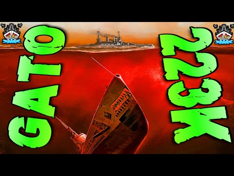 Gato drückt 223K *SCHROTFLINTE OVER 9000* "Sub Club" ⚓️ in World of Warships 🚢  Uboot U-Boot