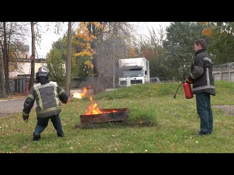 Школа безопасности. В гармонии с огнетушителем