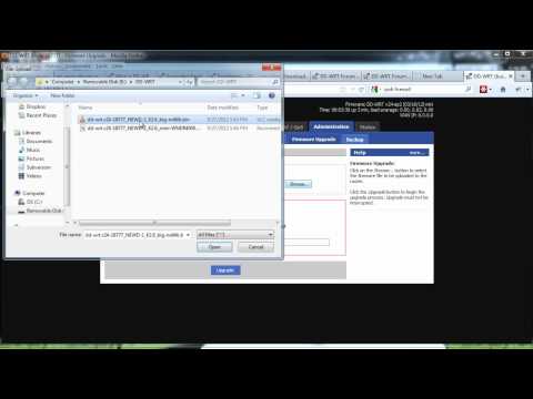 How to install DD-WRT on a Wireless Router -Part2