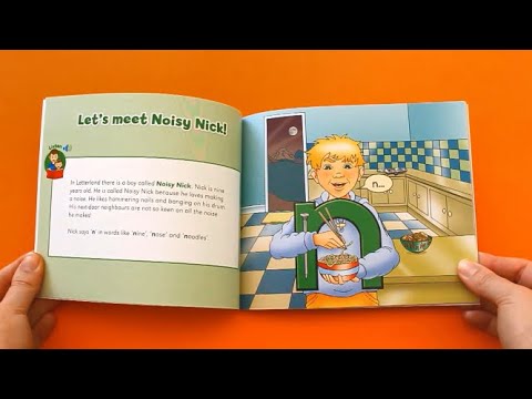 Letterland Story Corner - Noisy Nick in the night