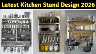 Latest Kitchen Stand Design | Kitchen Rack | Kitchen Stand | Bartan Stand | 2025
