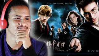 REACTING to Harry Potter and the Order of the Phoenix (FIRST TIME WATCHING!!)