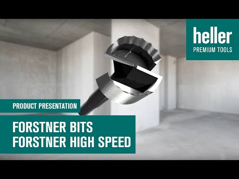 Forstner Highspeed - precision Forstner drill bit for high speed drilling in any wood