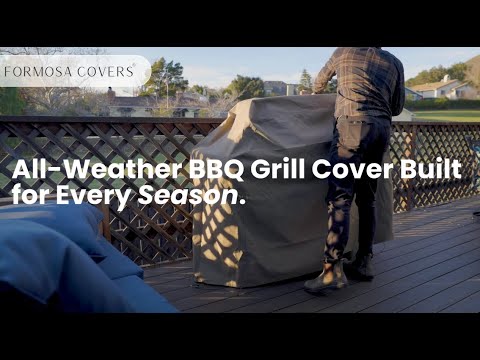 All-Season BBQ Grill Cover - Protect Your Grill from the Elements Year-Round