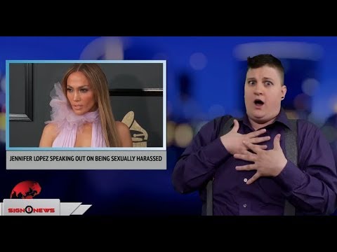 Jennifer Lopez speaking out on being sexually harassed (ASL - 3.16.18)