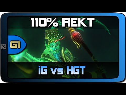 Dota 2 The Summit 3 | iG vs. HGT | 110% REKT