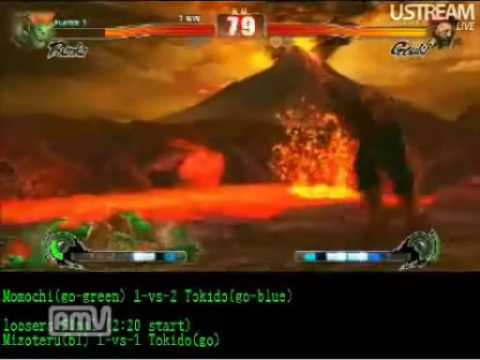 SF4:Mizoteru (Bl) vs Tokido (Go) - Set 03 - Losers Bracket - Final - GODSGARDEN #2