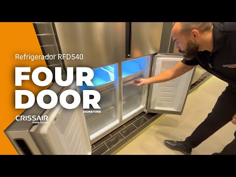 Refrigerador Four Door 542 L Instalação Livre RFD 540 Crissair