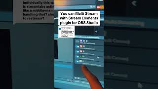 STREAMERS, HOW TO MULTI STREAM ON OBS STUDIO WITH STREAM ELEMENTS PLUGIN #streamertips