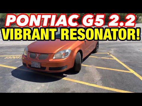 2007 Pontiac G5 2.2L 4cyl EXHAUST w/ VIBRANT BOTTLE RESONATOR!